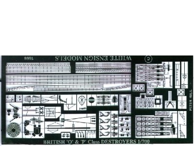 WEM 1/700 O Class Destroyer (PE 721)