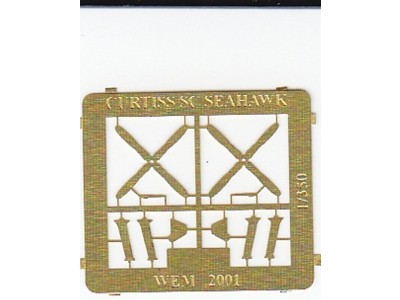 WEM 1/350 Curtiss SC-1 Seahawk PE Parts (PE 35114)