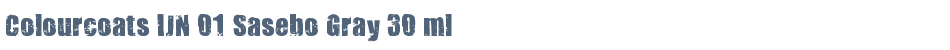 Colourcoats IJN 01 Sasebo Gray 30 ml