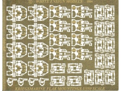 WEM 1/350 Kriegsmarine Light AA Weapons (PE 35066)