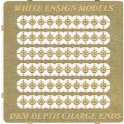 WEM 1/350 Kriegsmarine Depth Charge End Caps (PE 35128)