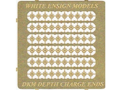 WEM 1/350 Kriegsmarine Depth Charge End Caps (PE 35128)