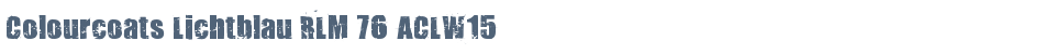 Colourcoats Lichtblau RLM 76 ACLW15