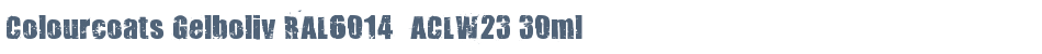 Colourcoats Gelboliv RAL6014  ACLW23 30ml