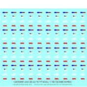 WEM 1/700 MV Colombo Express Container Decals (WEM D 702)