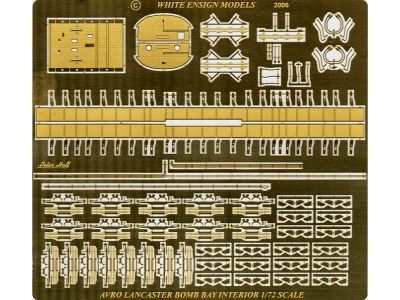 WEM 1/72 Avro Lancaster Bomb-bay Details (PE 7228)