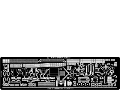 WEM 1/350 Type 45 Destroyer (Airfix) (PE 35166)