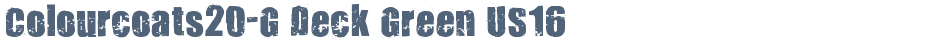 Colourcoats20-G Deck Green US16