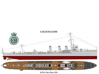 WEM HMS Mary Rose Print (P 012)