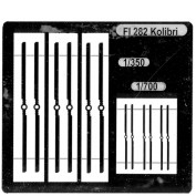 WEM 1/700 & 1/350 PE 7123 Flettner Fl 282 Rotor Blades