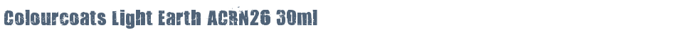 Colourcoats Light Earth ACRN26 30ml