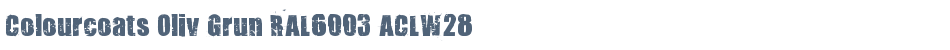 Colourcoats Oliv Grun RAL6003 ACLW28
