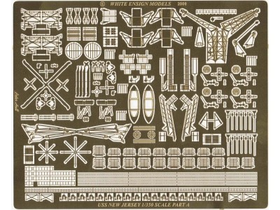 WEM 1/350 Modernised USS New Jersey (PE 35035)