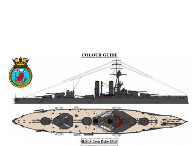 WEM HMS Iron Duke 1916 (P 024)