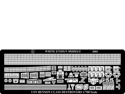 WEM 1/700 Benson/Gleaves Class Destroyer (PE 754)