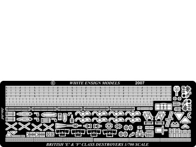 WEM 1/700 E& F Class Destroyer (PE 766)