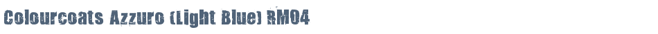 Colourcoats Azzuro (Light Blue) RM04