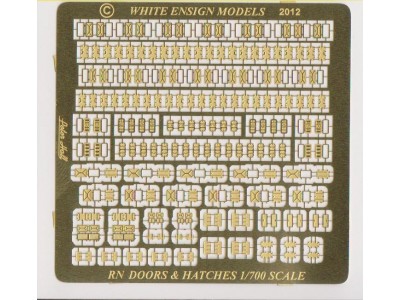 WEM 1/700 Royal Navy Doors & Hatches, WWI to Present (PE 7108)