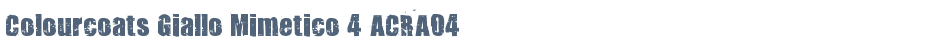 Colourcoats Giallo Mimetico 4 ACRA04