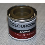 Colourcoats Fokker Olive Brown ACGW12