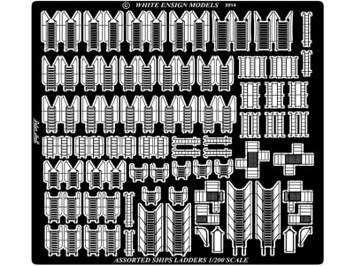  WEM 1/200 Assorted Ship's Ladders (PE 2020)