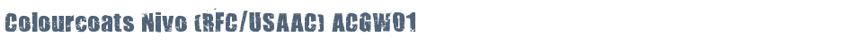 Colourcoats Nivo (RFC/USAAC) ACGW01