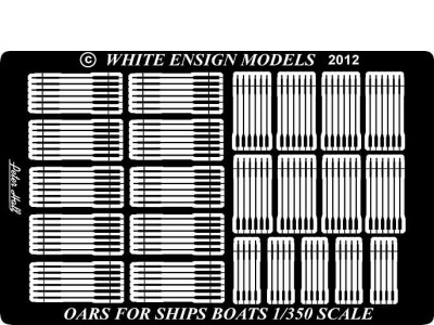 WEM 1/350 Oars for Ships' Boats (PE 35159)