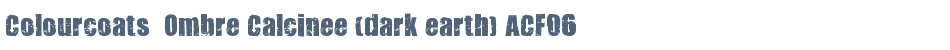 Colourcoats  Ombre Calcinee (dark earth) ACF06