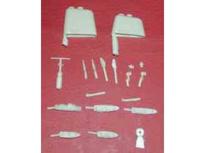 WEM 1/700 Invincible Class Upgrade Set 1 (PRO 7026)