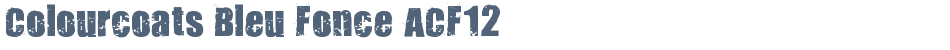 Colourcoats Bleu Fonce ACF12