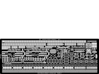WEM 1/350 USS Indianapolis (CA-35) (Academy/Trumpeter) (PE 35170)