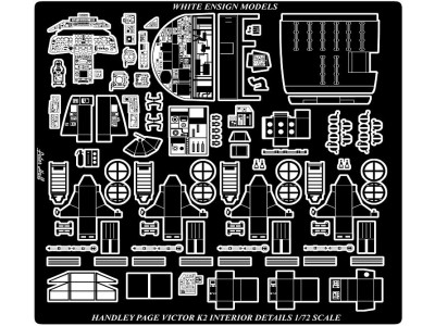 WEM 1/72 Handley Page Victor K2 Interior (Airfix) (PE 7256A)