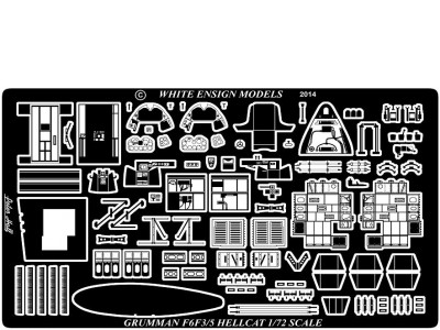 WEM 1/72 Grumman F6F Hellcat (PE 7224)