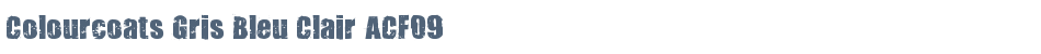Colourcoats Gris Bleu Clair ACF09
