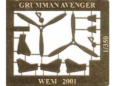 WEM 1/350 Grumman TBM-3 Avenger (PE 35045)