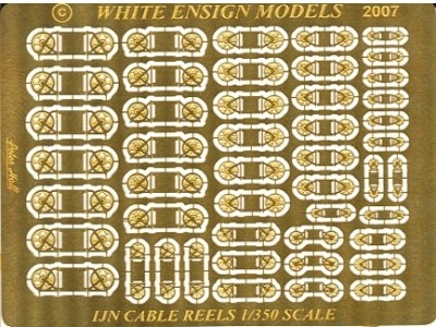 WEM 1/350 Imperial Japanese Navy Cable Reels (PE 35103)