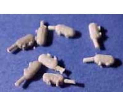 WEM 1/350 Modern Liferaft Canisters (Pro 3502)