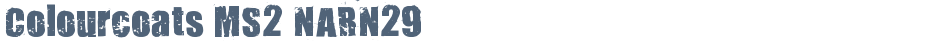 Colourcoats MS2 NARN29