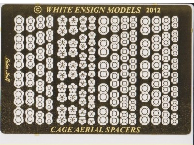 WEM 1/700 - 1/200 Cage Aerial Spreaders (PE 7102)