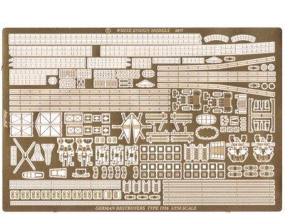 WEM 1/350 1936 class destroyers (PE 35185)