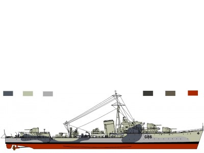WEM HMS Musketeer 1943 (P 020)