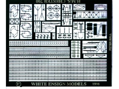 WEM 1/700 WWI British Cruiser/Destroyer (PE 724)