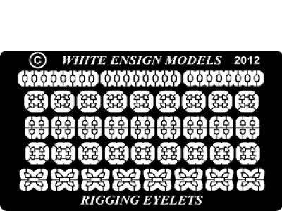 WEM 1/72, 1/48, 1/32 Rigging Eyelets (PE 4803)