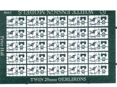 WEM 1/700 Twin Manual Oerlikon (PE 726)