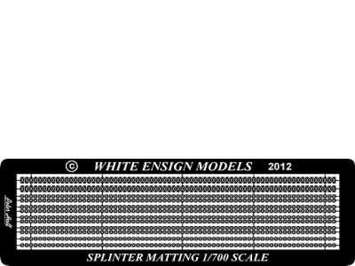 WEM 1/700 Royal Navy Splinter Matting (PE 7107)