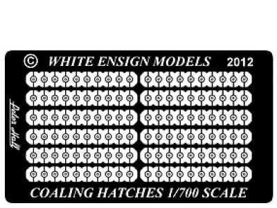 WEM 1/700 Coaling Scuttles (PE 7105)