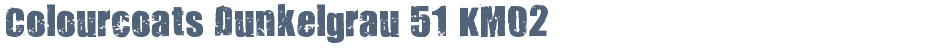Colourcoats Dunkelgrau 51 KM02