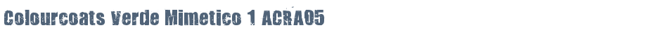 Colourcoats Verde Mimetico 1 ACRA05
