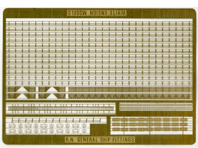 WEM 1/350 Modern RN Rails & Flightdeck Netting (PE 35002)