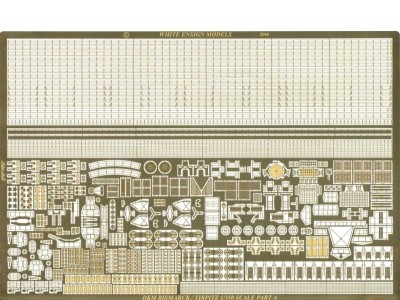 WEM 1/350 Bismarck/Tirpitz (PE 35029)